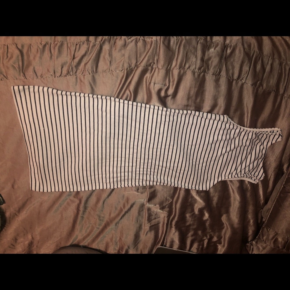 Midi stripe dress